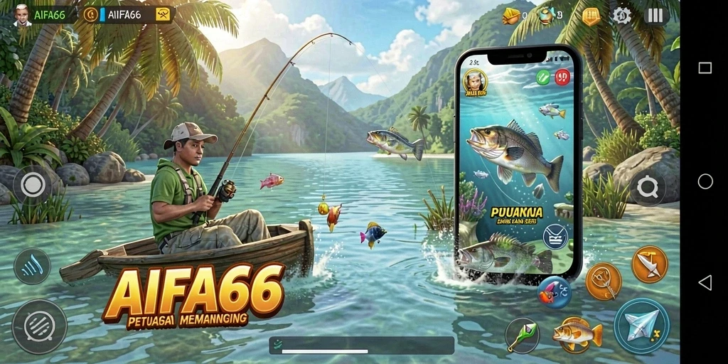 Tangkapan ikan besar dalam permainan AIFA66.