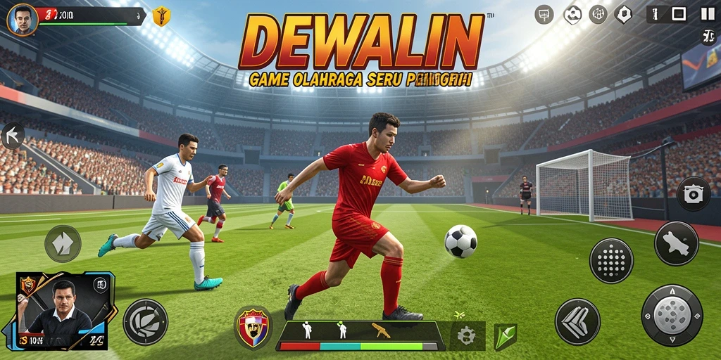 Tampilan gameplay seru dan menarik dari DEWALIN.
