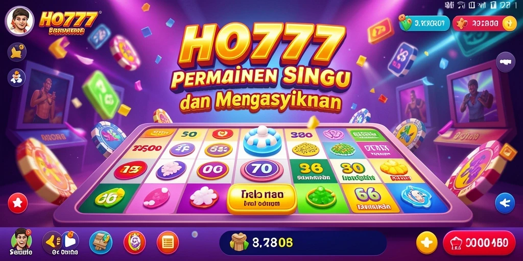 Screenshot utama menunjukkan gameplay Bingo yang seru dan interaktif.