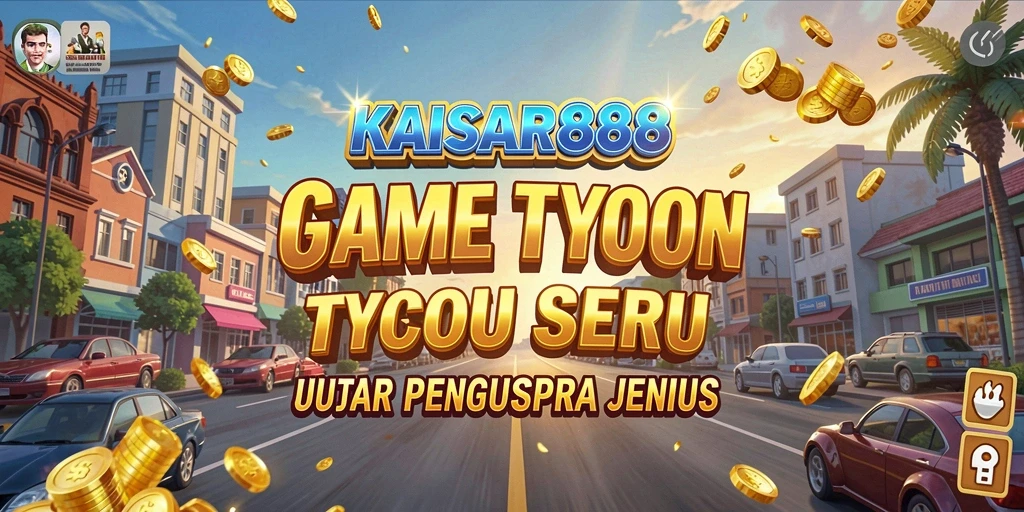Gameplay seru KAISAR888, bangun kerajaan bisnis Anda!