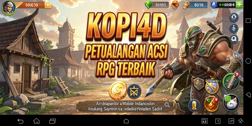 Tampilan gameplay ARPG KOPI4D yang memukau dan dinamis.