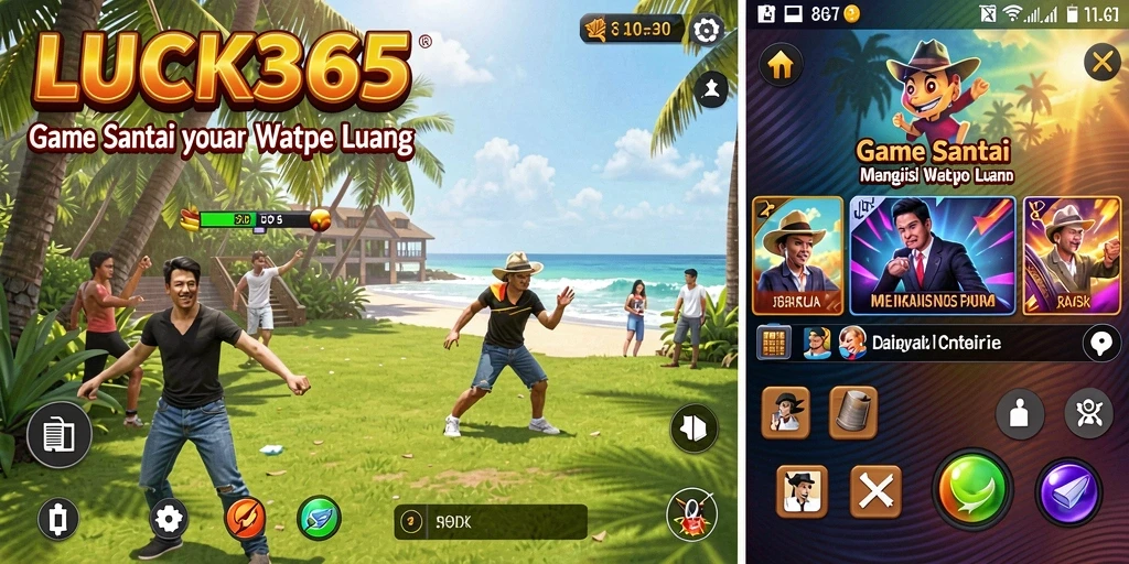 Tampilan gameplay menarik di LUCK365 yang menghibur.