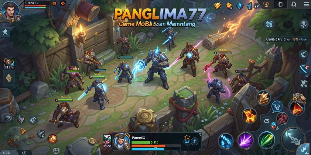 Tampilan menarik dari gameplay <strong>PANGLIMA77</strong> yang penuh aksi.