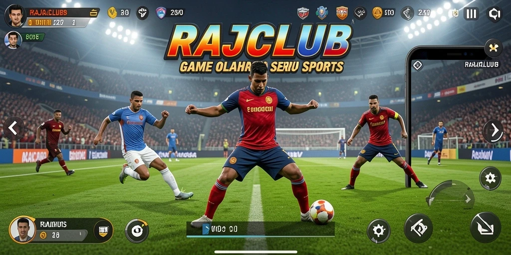 Tampilan gameplay RAJACLUB yang menyenangkan dan kompetitif.