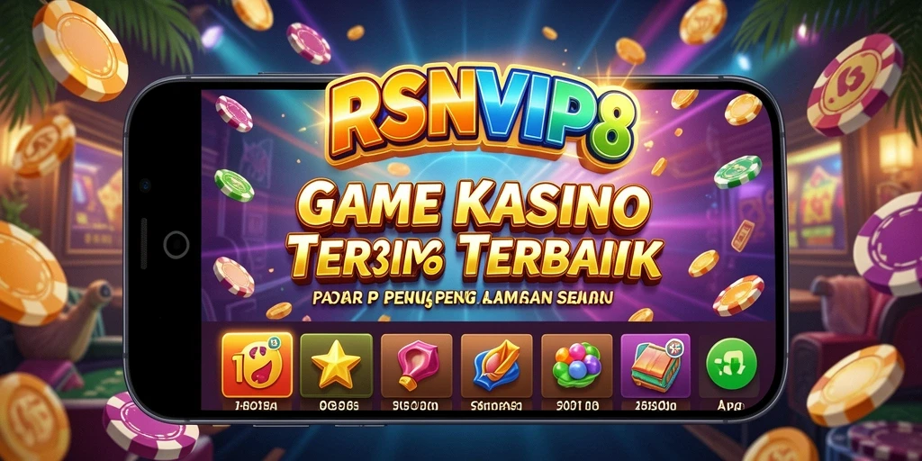 Screenshot gameplay RSNVIP8 menampilkan suasana kasino yang mendebarkan.