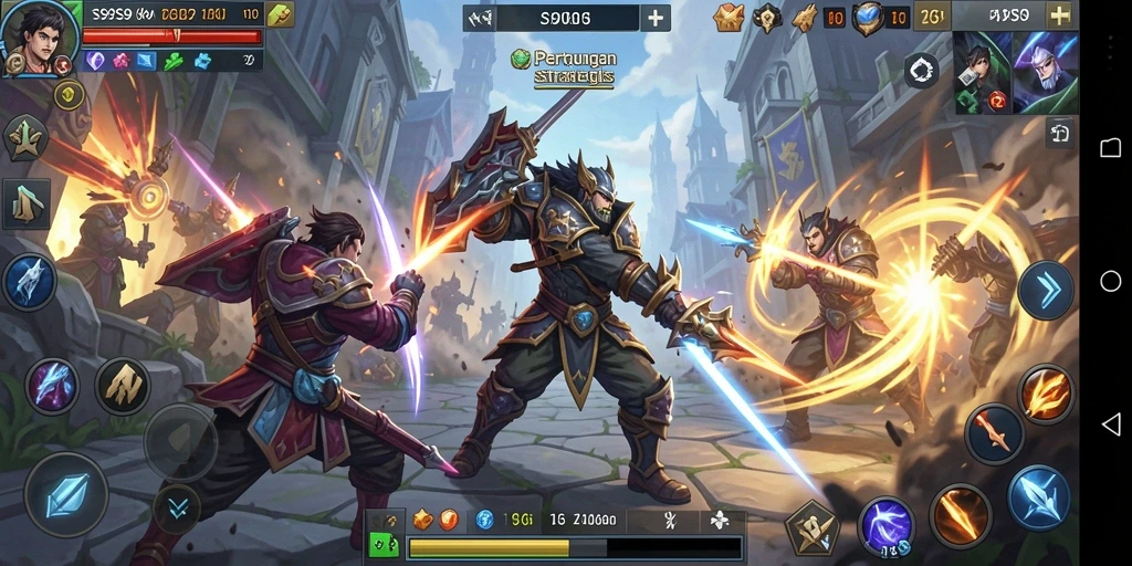 Tampilan gameplay menarik di S9S9 dengan strategi yang mendalam.