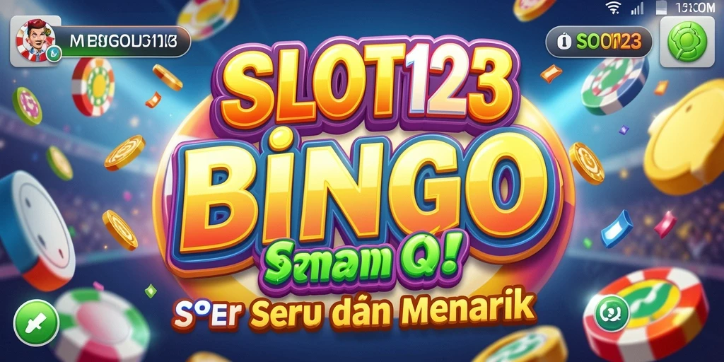 Screenshot gameplay SLOT123 menampilkan keseruan permainan Bingo.