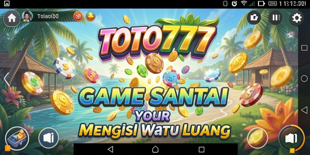 Tampilan gameplay TOTO777 yang seru dan menghibur.