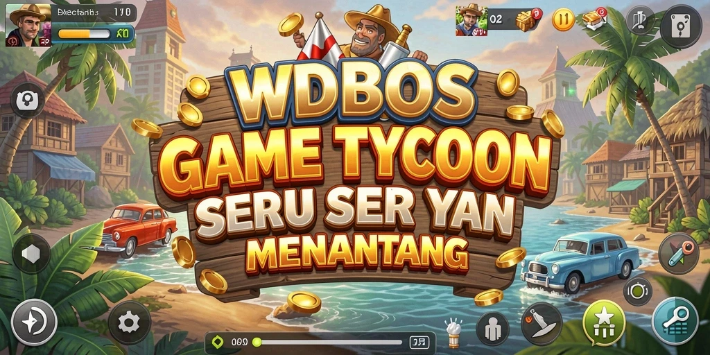 Screenshot WDBOS menampilkan gameplay Tycoon yang menarik.